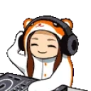 DJPJ animated emote for Discord, Twitch and Slack