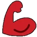DMuscleL emote for Discord