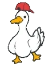 dportiDuck emote for Discord