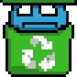 dnkBin emote for Discord