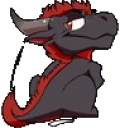 dragonbutt emote for Discord