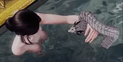 EchidnaBath emote for Discord