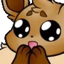 eeveeHappy emote for Discord