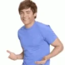 efronShrug emote for Discord