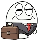 eggyBusiness emote for Discord