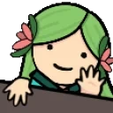 EggieTappinButWithAnUns emote for Discord