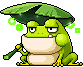 MapleStoryGreenPoisonFrog emote for Discord