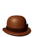 EineFloatingSpinningBowlerHat emote for Discord