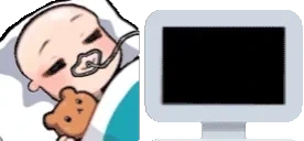 elisFlatline emote for Discord