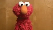 elmoShrug emote for Discord