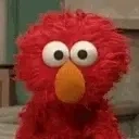 ElmoStare emote for Discord