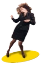 elaineDance emote for Discord