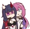 ElysiaHorny emote for Discord