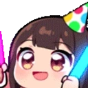 elisBirthday emote for Discord