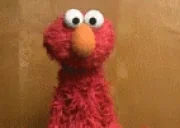 ElmoShrug emote for Discord