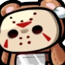 EllyBearHalloween emote for Discord