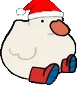 DuckSitChristmas emote for Discord