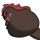DunnieBitesBussy animated emote for Discord, Twitch and Slack
