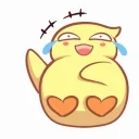 duckalaugh emote for Discord