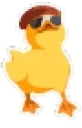 duckwalking emote for Discord