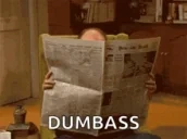 dumbass animated emote for Discord, Twitch and Slack