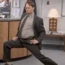 DwightPosing emote for Discord