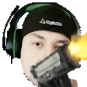 dyzziGUN emote for Discord