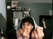 dylanFinger emote for Discord