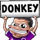 dzDonkey emote for Discord