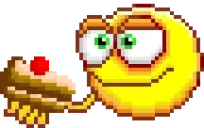 EatingCake emote for Discord