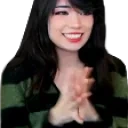 emiruCLAP emote for Discord