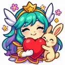 emote_animated_heart emote for Discord