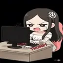 enojada emote for Discord