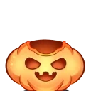 EnderhPumpkinPeekaboo emote for Discord