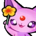 EspeonFlowers emote for Discord