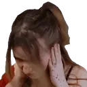 elinaHeadbang emote for Discord