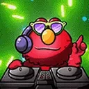 elmoDJ emote for Discord