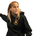 ellieGhasp emote for Discord
