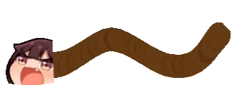 elisWorm emote for Discord
