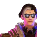 EmetShades emote for Discord