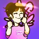 emilyRAVE emote for Discord