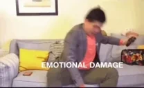 emotionaldamage emote for Discord