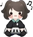 emiPianoTime emote for Discord