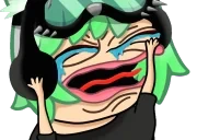 emilyPepoJS emote for Discord