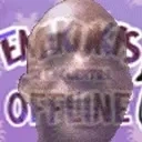 emikukisOFFLINE emote for Discord