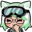 emilyGiggling emote for Discord