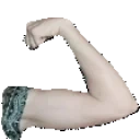 excitedRightArm emote for Discord