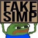 FAKESIMP emote for Discord