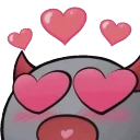 fangirlnoomba emote for Discord