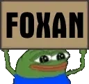 fanFoxan emote for Discord